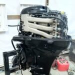 2005 Suzuki DF50 50HP 4-Stroke Outboard Motor for Sale – 279 Hours, Original Paint, Tachometer Included - Image 4