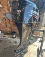 2007 Suzuki DF175 175HP 4-Stroke Outboard Motor for Sale – 390 Hours, Fully Serviced - Image 3