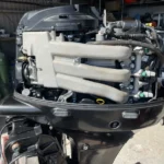 2009 Suzuki DF50 50HP 4-Stroke Outboard Motor for Sale – 206 Hours, Controls & Tachometer Included - Image 2