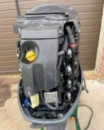 2017 Yamaha 70HP 4-Stroke Remote Outboard Motor for Sale – 224 Hours & New OEM Controls - Image 4
