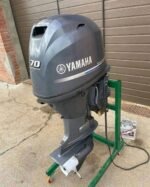 2017 Yamaha 70HP 4-Stroke Remote Outboard Motor for Sale – 224 Hours & New OEM Controls - Image 2