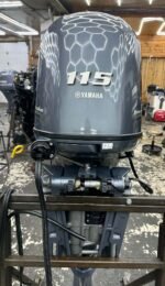 2017 Yamaha 115HP 4-Stroke Outboard Motor – 330 Hours – Controls Included - Image 6