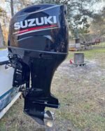 2019 Suzuki 150HP 4-Stroke Outboard Motor for Sale – 170 Hours, Throttle & Cables Included - Image 4