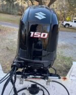 2019 Suzuki 150HP 4-Stroke Outboard Motor for Sale – 170 Hours, Throttle & Cables Included - Image 2