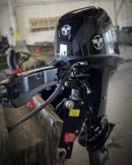2023 Tohatsu 40HP Big Tiller Outboard Motor for Sale – Low Hours, Power Trim & Tilt - Image 2