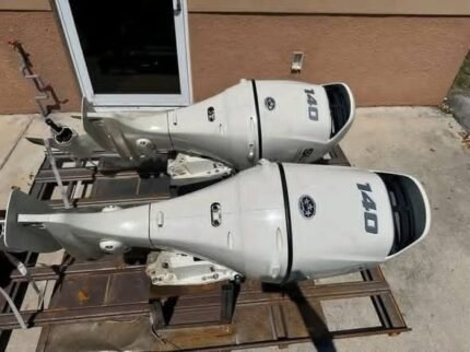 Pair of 2019 Suzuki DF140 140HP Outboard Motors for Sale