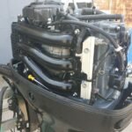 Suzuki DF40A 40HP EFI 4-Stroke Outboard Motor for Sale – 190 Hours, Power Trim, Long Shaft, Controls Included - Image 2