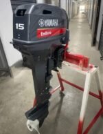 Used Yamaha Enduro 15HP 2-Stroke Outboard Motor for Sale - Image 2