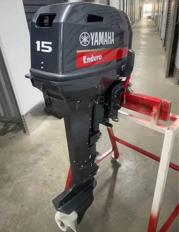 Used Yamaha Enduro 15HP 2-Stroke Outboard Motor for Sale