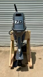 Yamaha 70HP 2-Stroke Long Shaft Outboard | Big Tiller, E-Start, New Prop - Image 3
